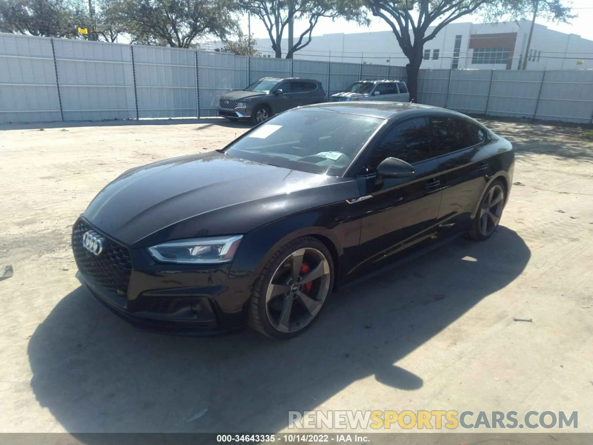 2 fotografías del automóvil dañado WAUC4CF59KA093312 AUDI S5 SPORTBACK 2019