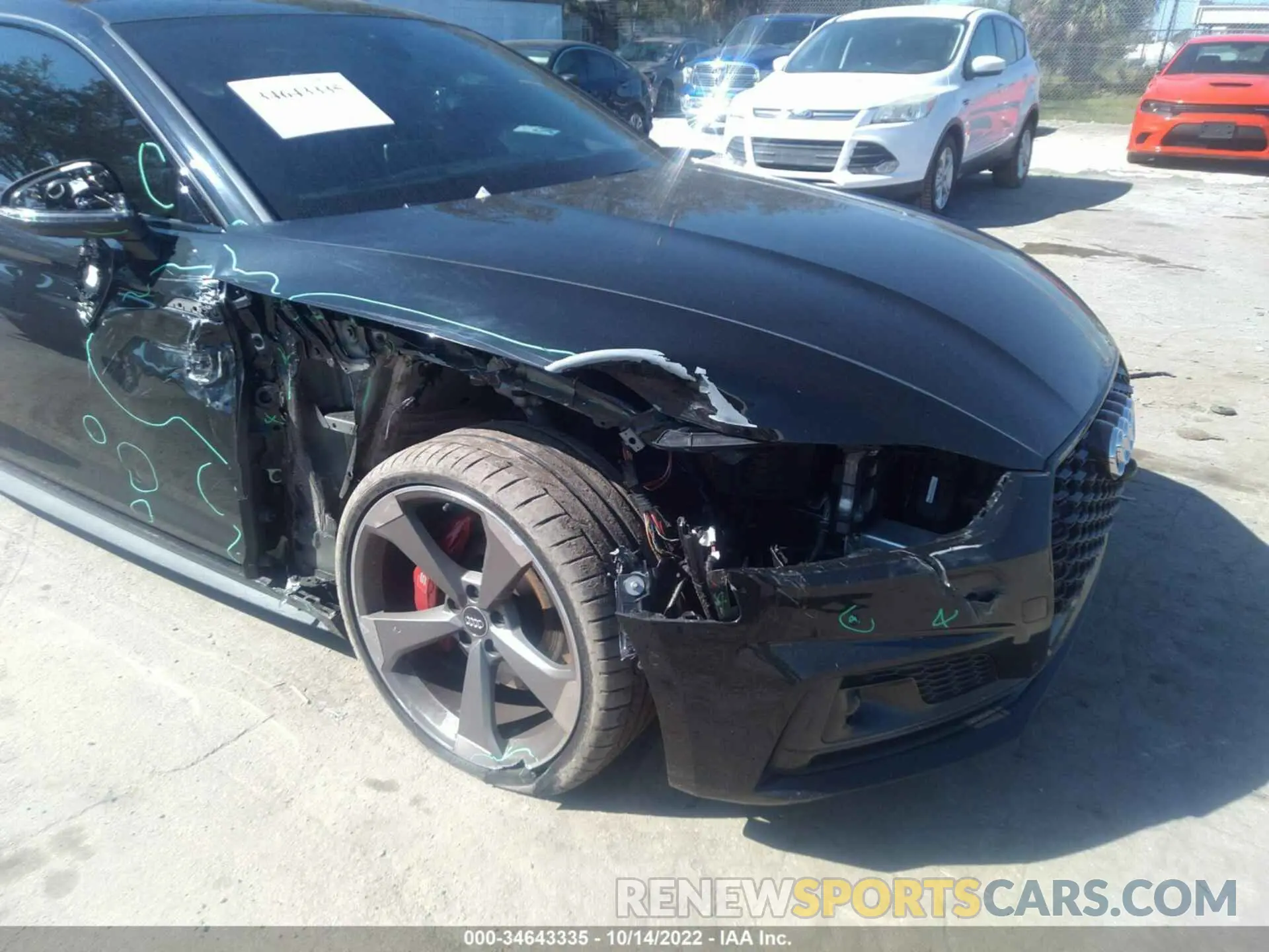 6 fotografías del automóvil dañado WAUC4CF59KA093312 AUDI S5 SPORTBACK 2019