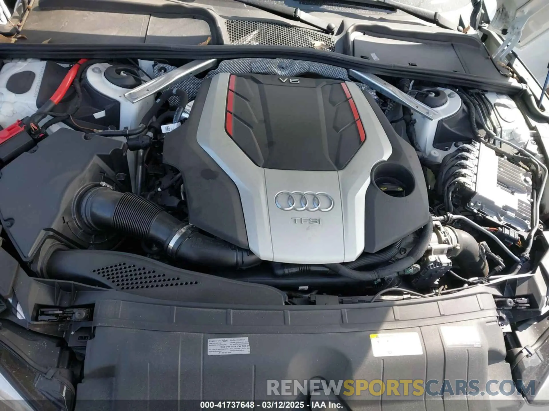 10 fotografías del automóvil dañado WAUC4CF51LA012689 AUDI S5 SPORTBACK 2020