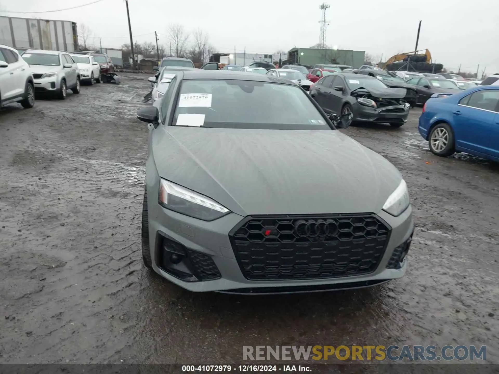 12 fotografías del automóvil dañado WAUB4CF50MA048337 AUDI S5 SPORTBACK 2021