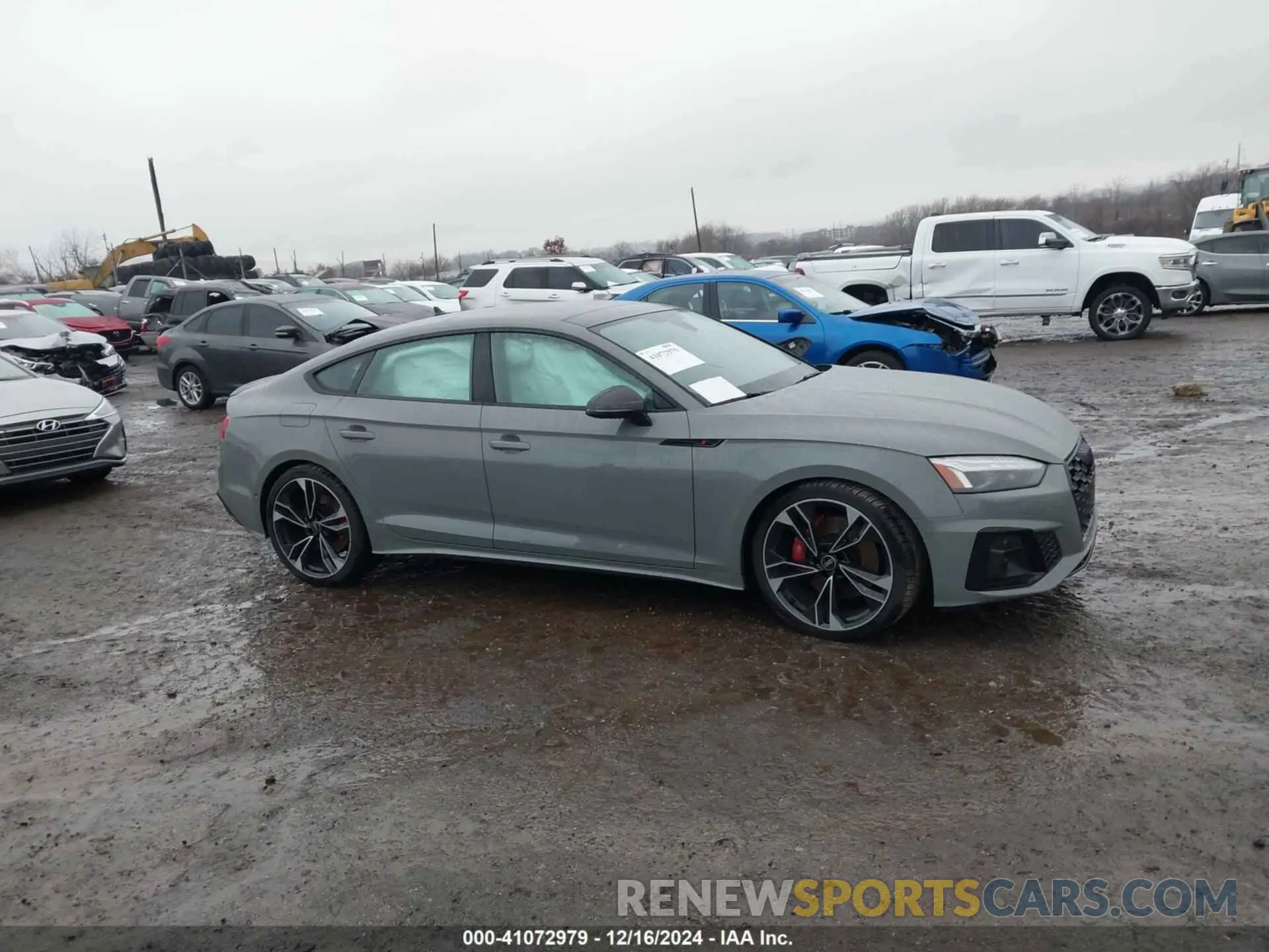 13 fotografías del automóvil dañado WAUB4CF50MA048337 AUDI S5 SPORTBACK 2021
