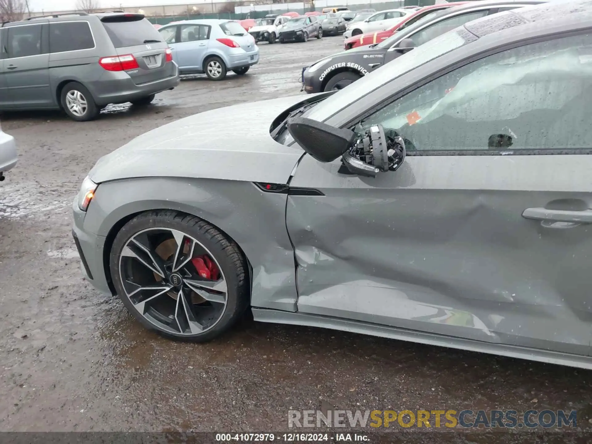6 fotografías del automóvil dañado WAUB4CF50MA048337 AUDI S5 SPORTBACK 2021