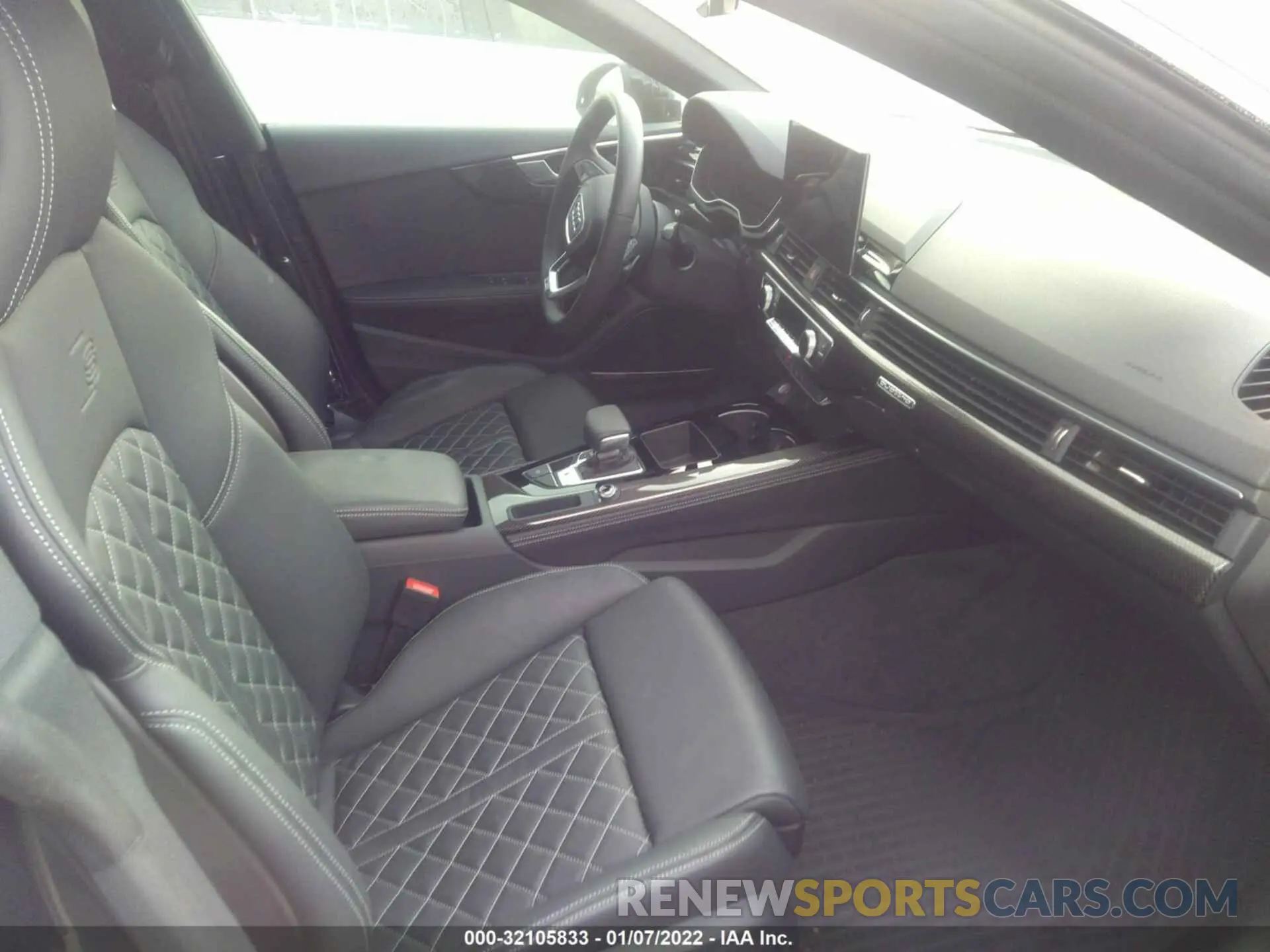 5 fotografías del automóvil dañado WAUB4CF58MA006711 AUDI S5 SPORTBACK 2021