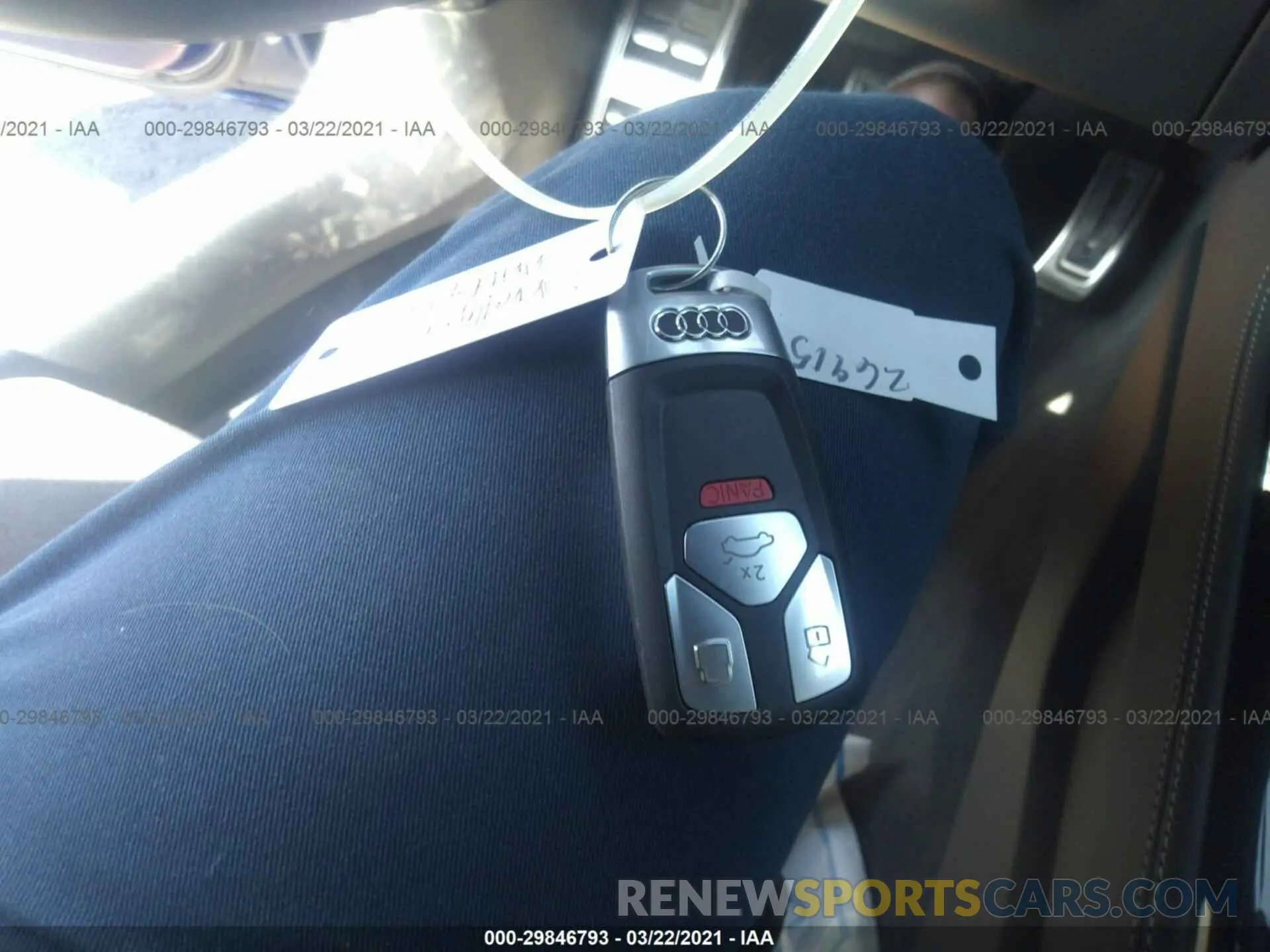 11 fotografías del automóvil dañado WAUB4DF50MA019068 AUDI S5 SPORTBACK 2021