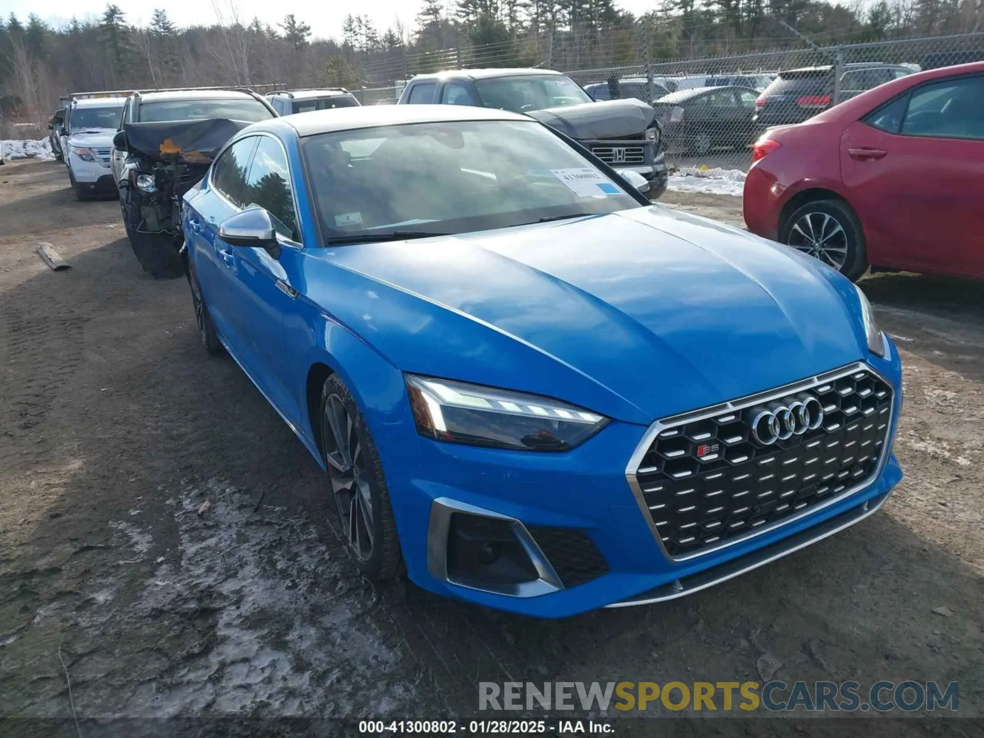 1 fotografías del automóvil dañado WAUC4CF50MA005959 AUDI S5 SPORTBACK 2021
