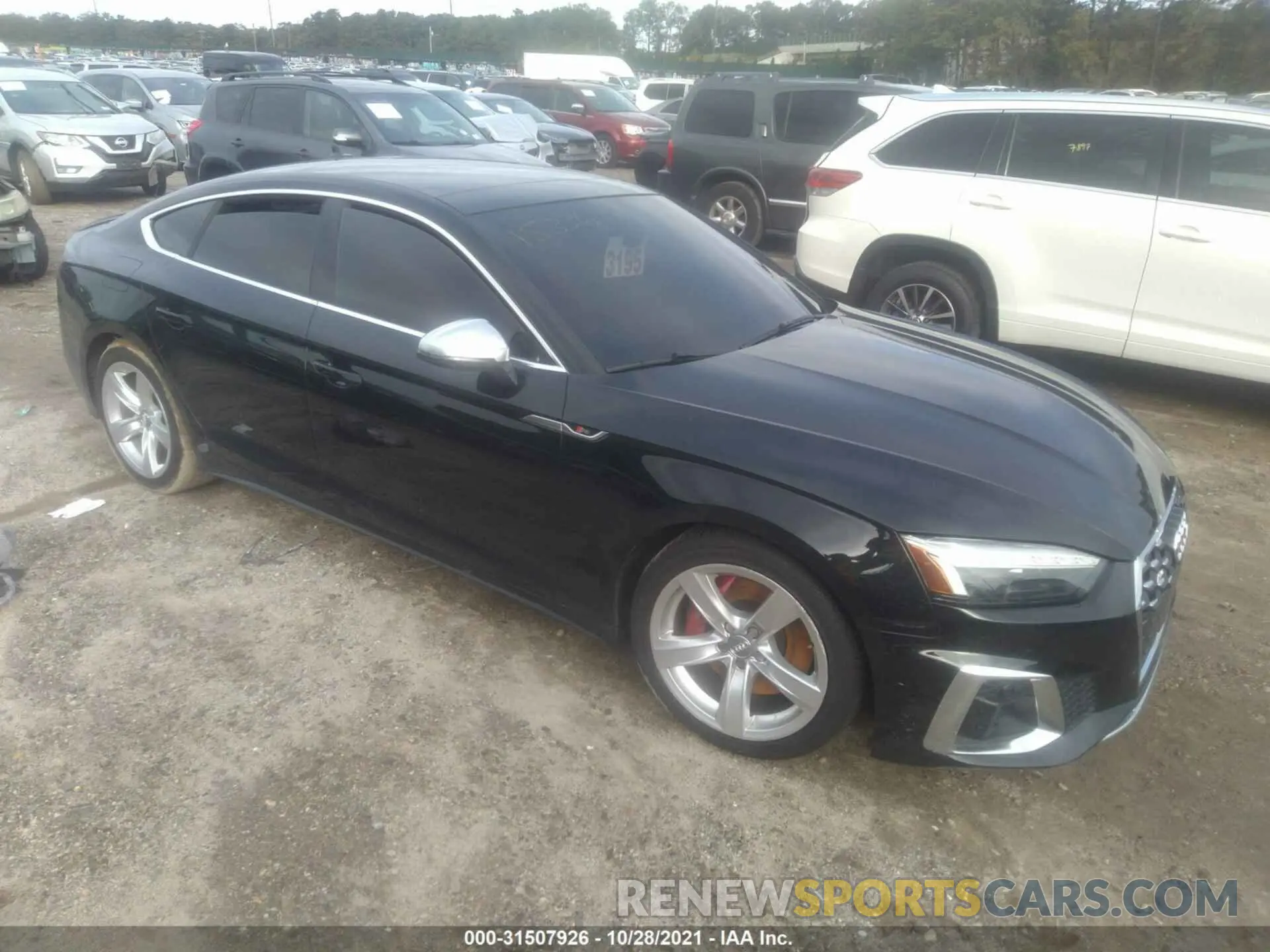 1 fotografías del automóvil dañado WAUC4CF54MA002501 AUDI S5 SPORTBACK 2021