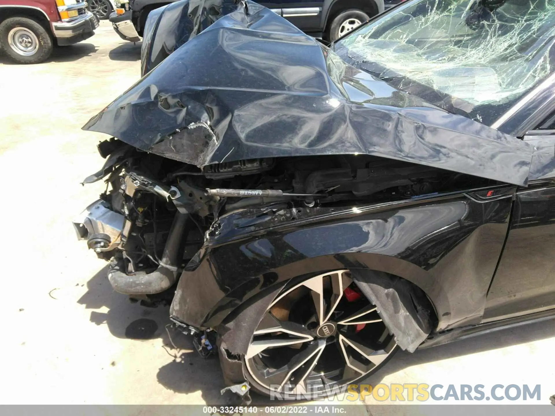 6 fotografías del automóvil dañado WAUC4CF58MA052012 AUDI S5 SPORTBACK 2021
