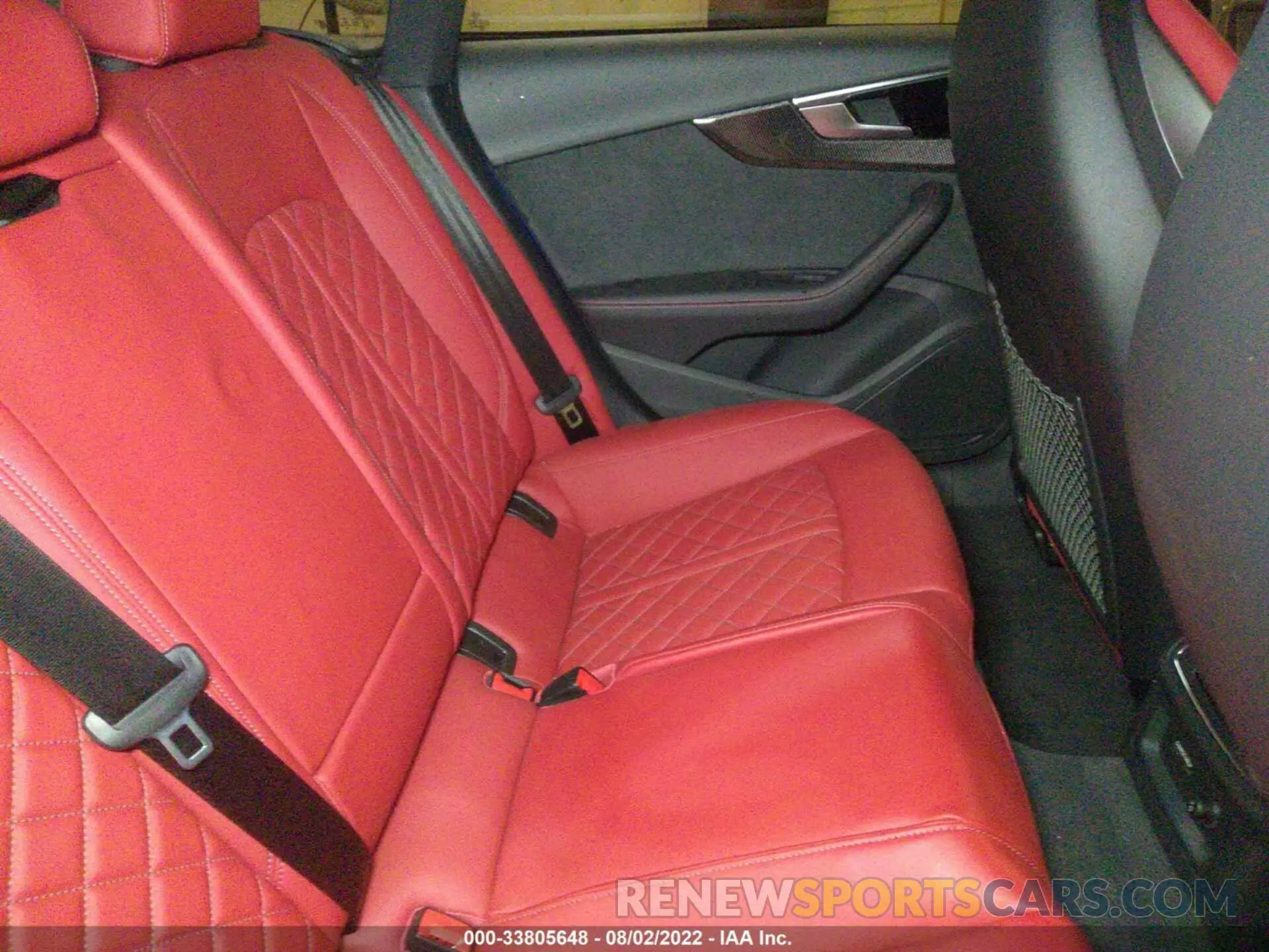 8 fotografías del automóvil dañado WAUC4CF54NA008624 AUDI S5 SPORTBACK 2022