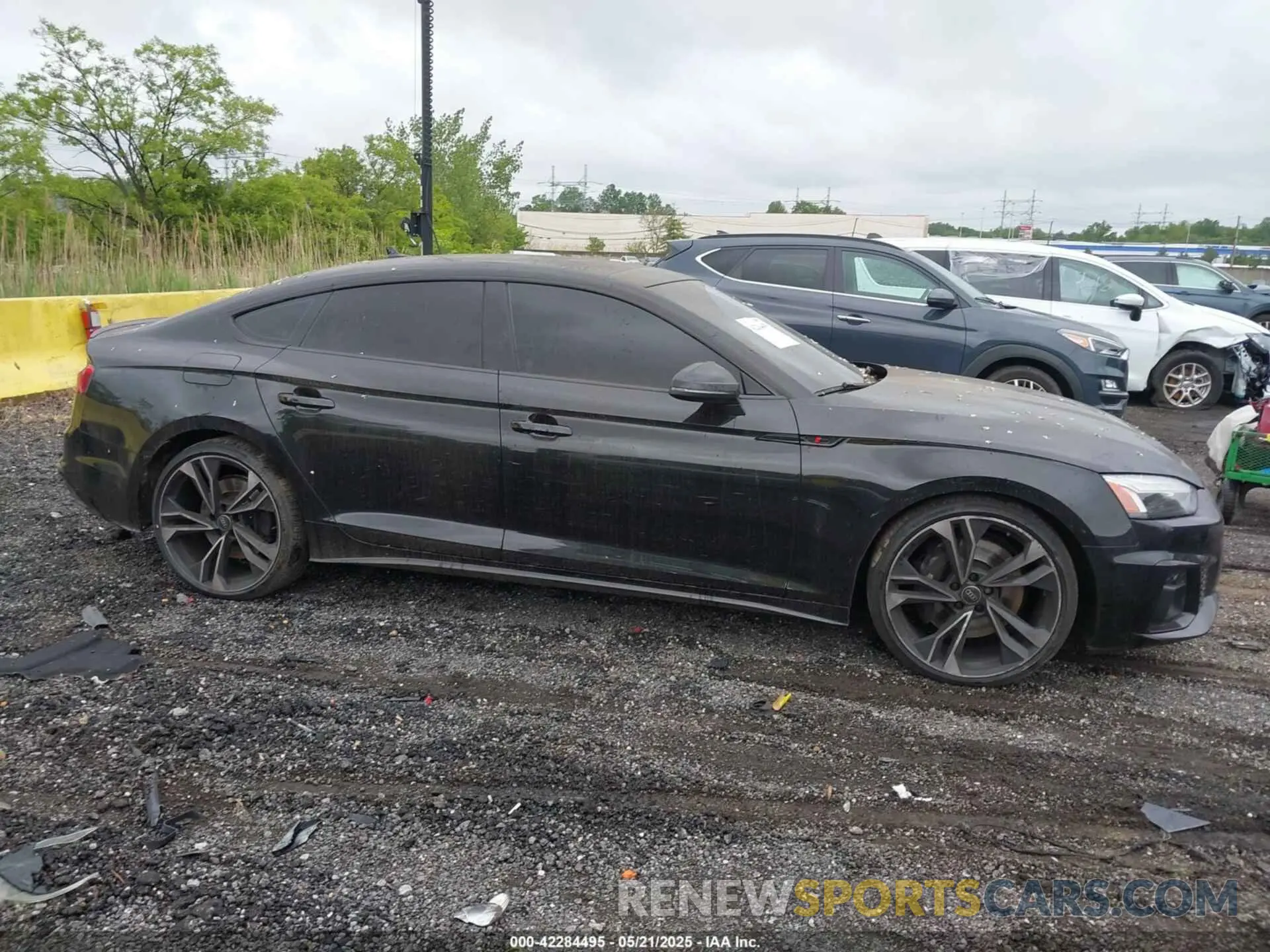 13 fotografías del automóvil dañado WAUC4CF53PA065545 AUDI S5 SPORTBACK 2023