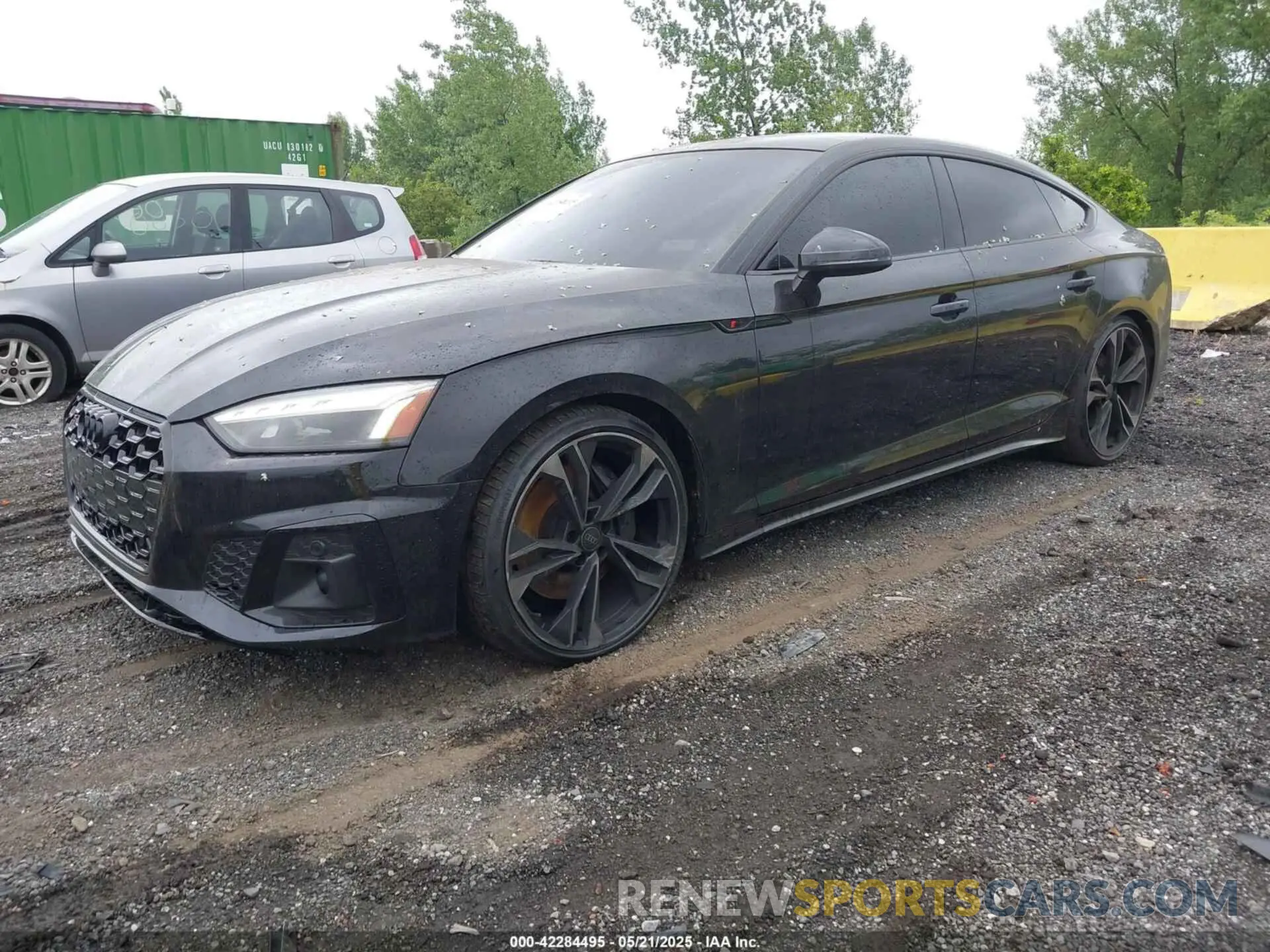 2 fotografías del automóvil dañado WAUC4CF53PA065545 AUDI S5 SPORTBACK 2023