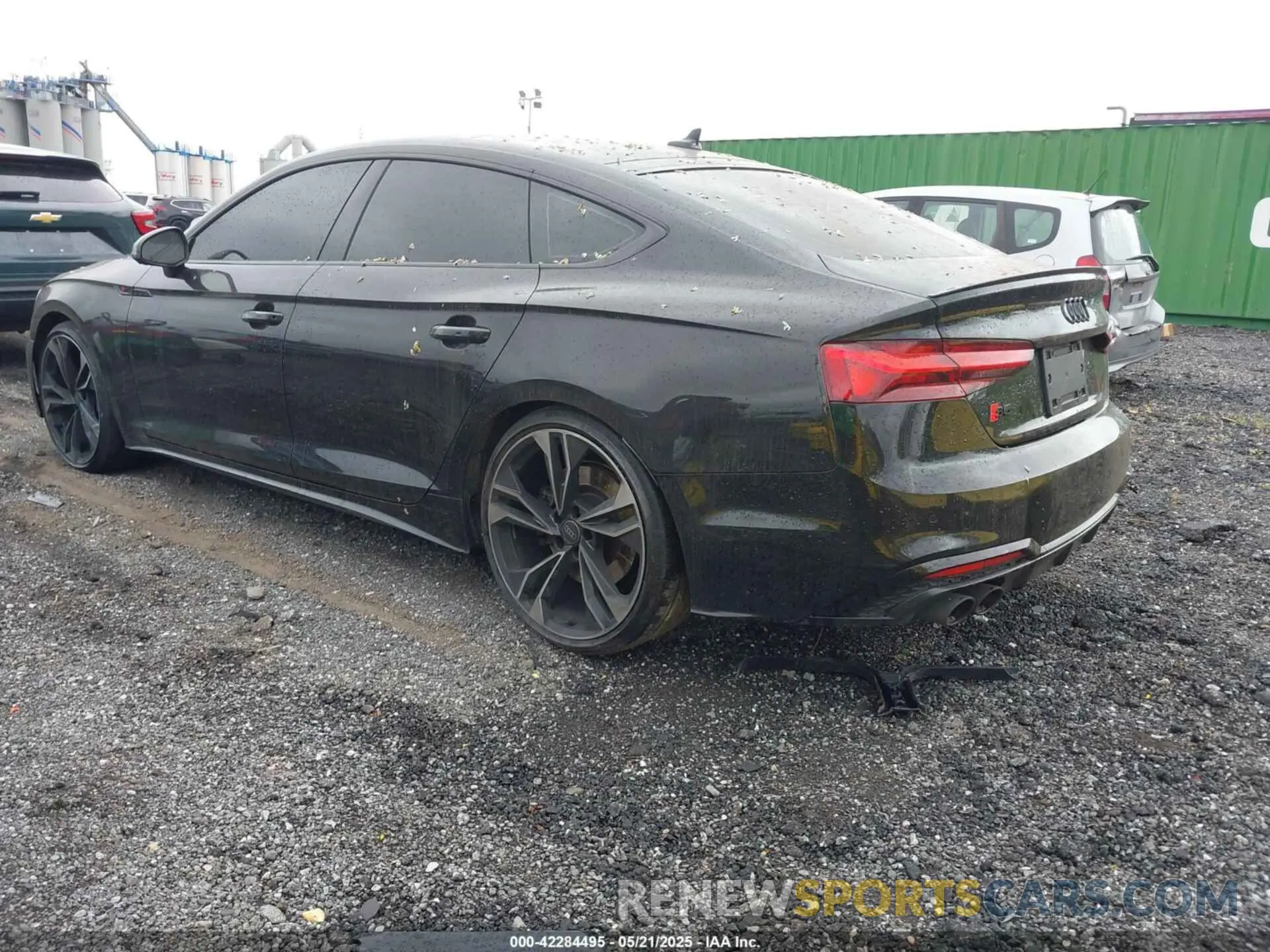 3 fotografías del automóvil dañado WAUC4CF53PA065545 AUDI S5 SPORTBACK 2023