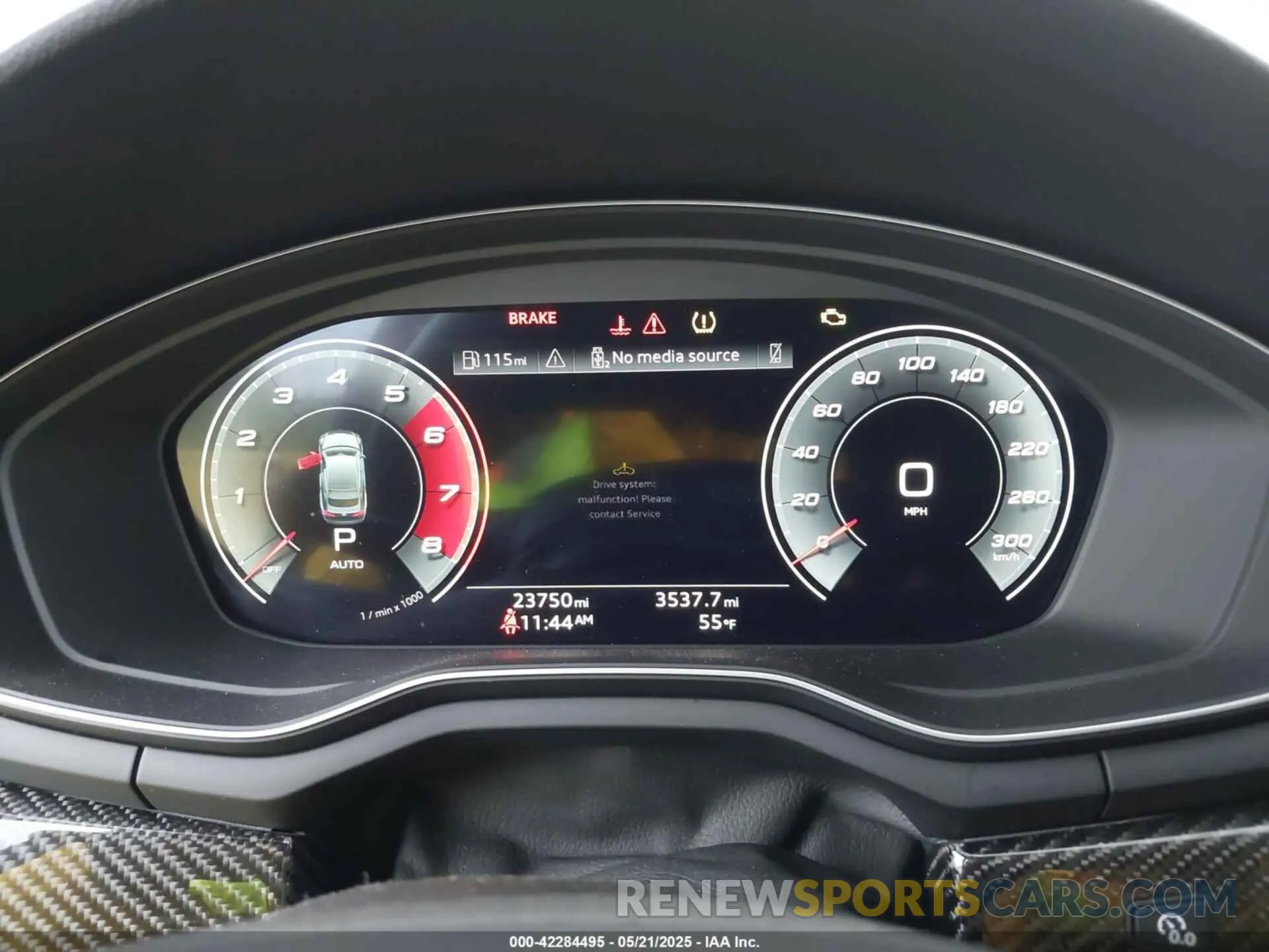 7 fotografías del automóvil dañado WAUC4CF53PA065545 AUDI S5 SPORTBACK 2023