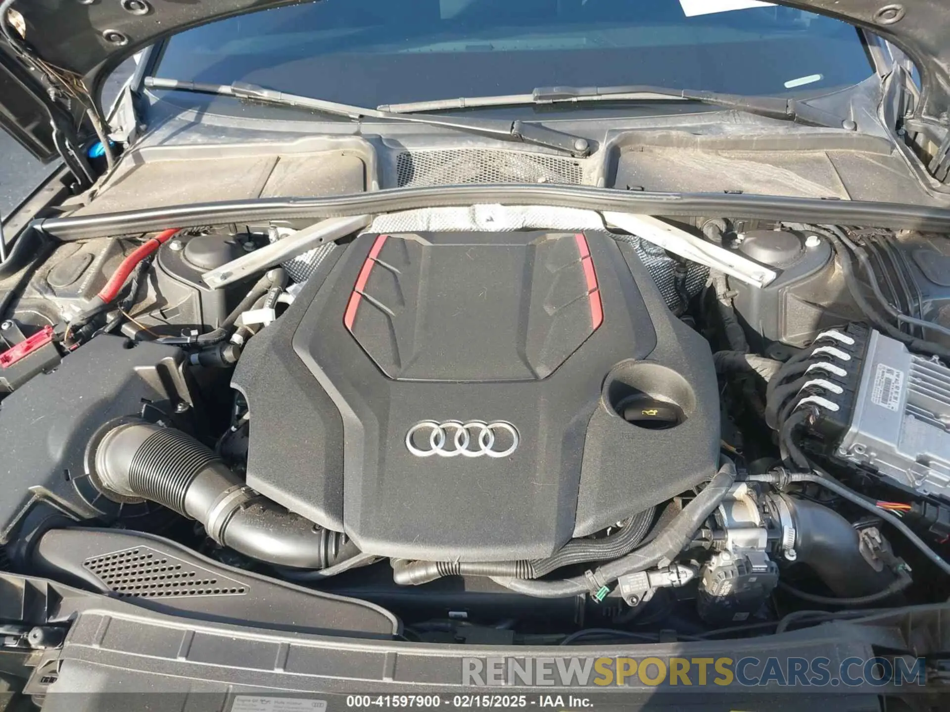 10 fotografías del automóvil dañado WAUC4CF55PA001605 AUDI S5 SPORTBACK 2023