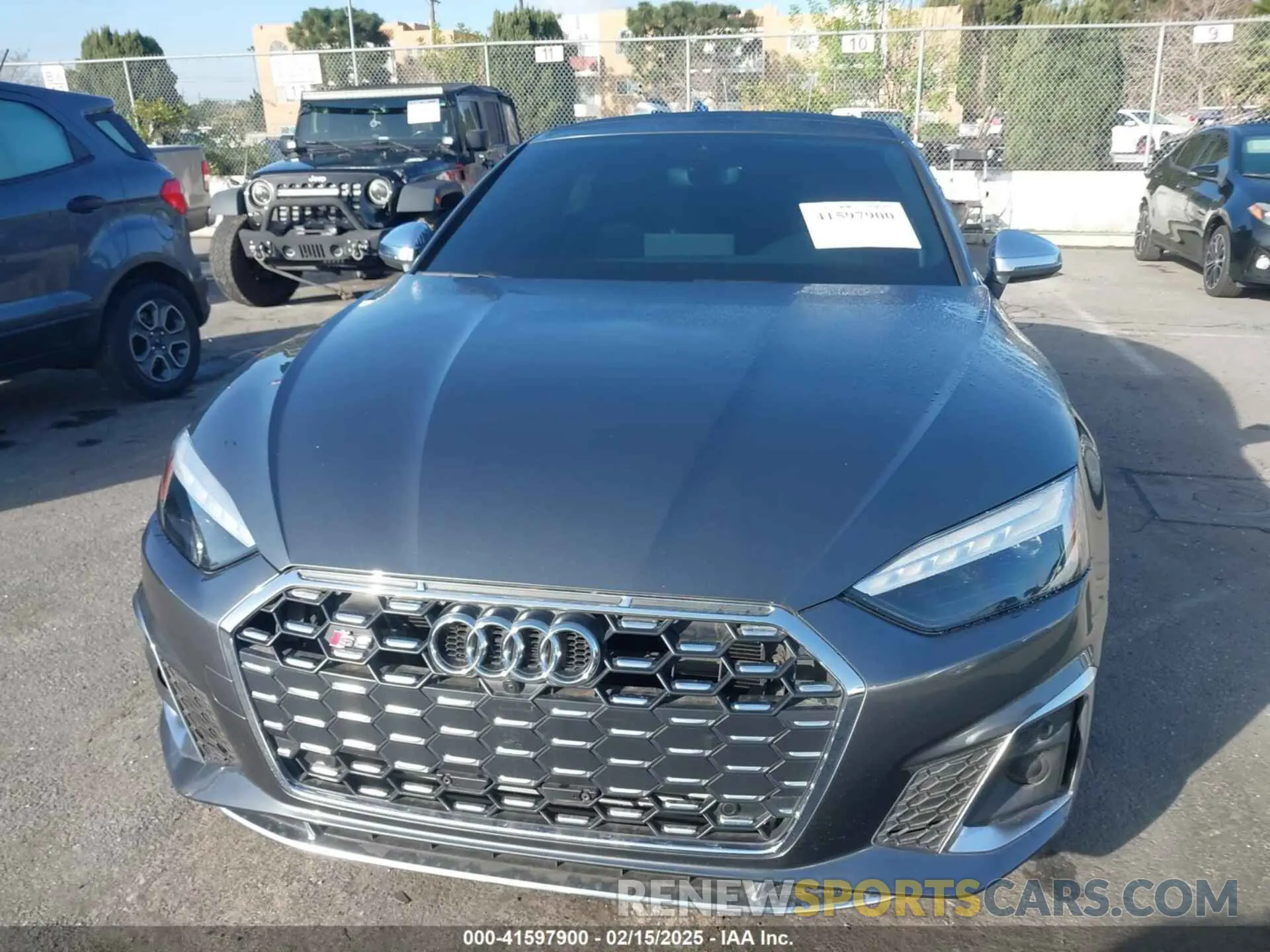13 fotografías del automóvil dañado WAUC4CF55PA001605 AUDI S5 SPORTBACK 2023