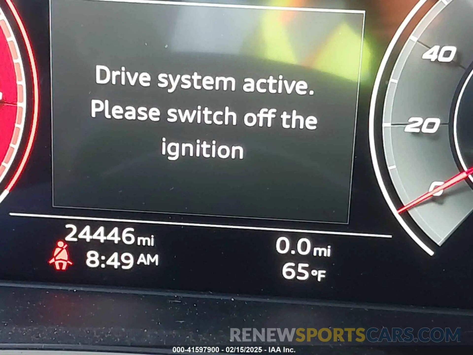 16 fotografías del automóvil dañado WAUC4CF55PA001605 AUDI S5 SPORTBACK 2023