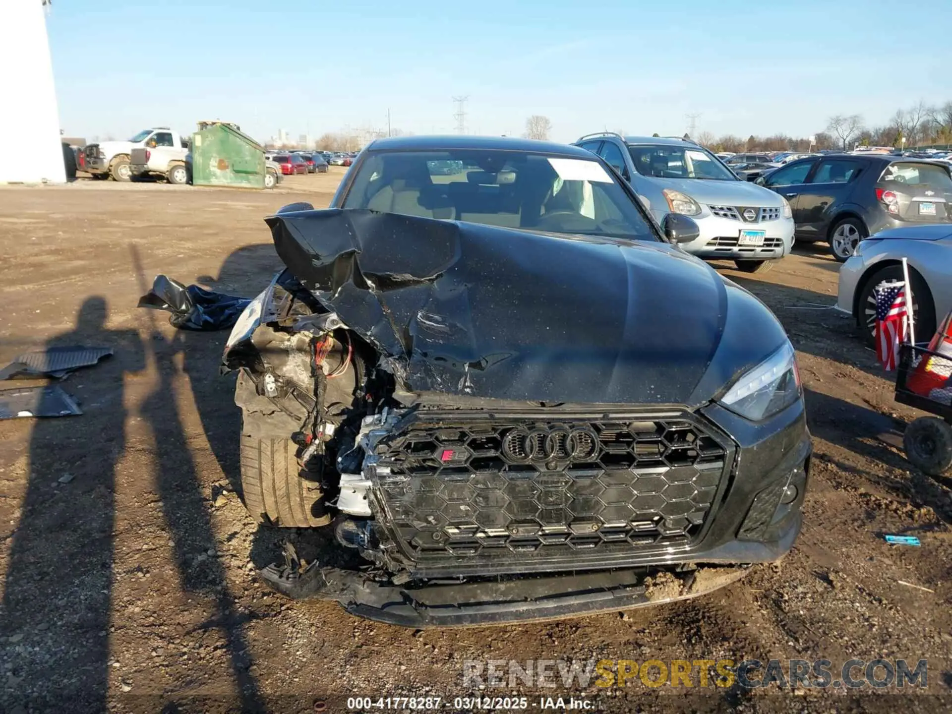 13 fotografías del automóvil dañado WAUB4CF58RA010698 AUDI S5 SPORTBACK 2024