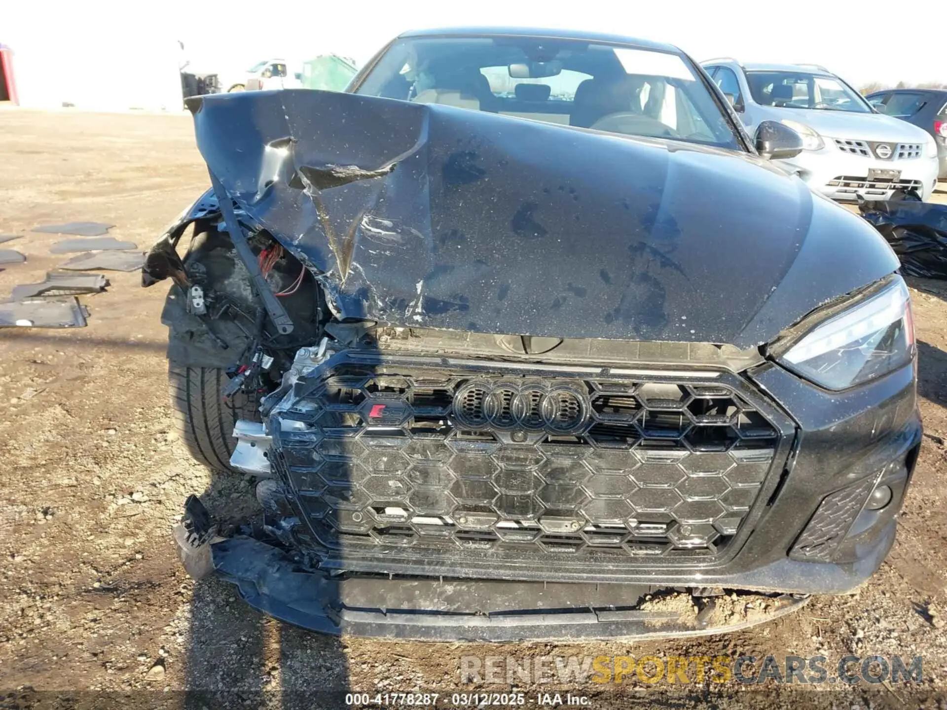 6 fotografías del automóvil dañado WAUB4CF58RA010698 AUDI S5 SPORTBACK 2024