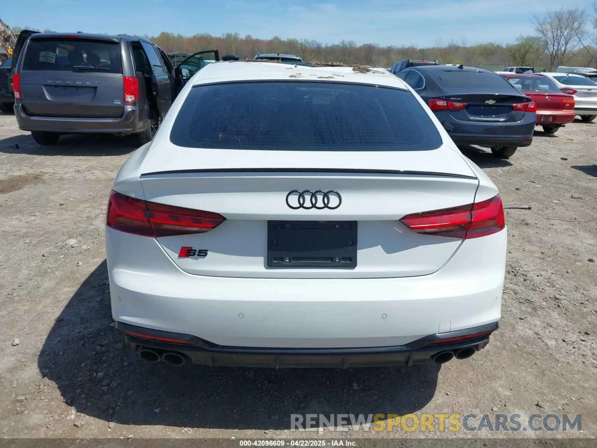 16 fotografías del automóvil dañado WAUC4CF50RA080278 AUDI S5 SPORTBACK 2024
