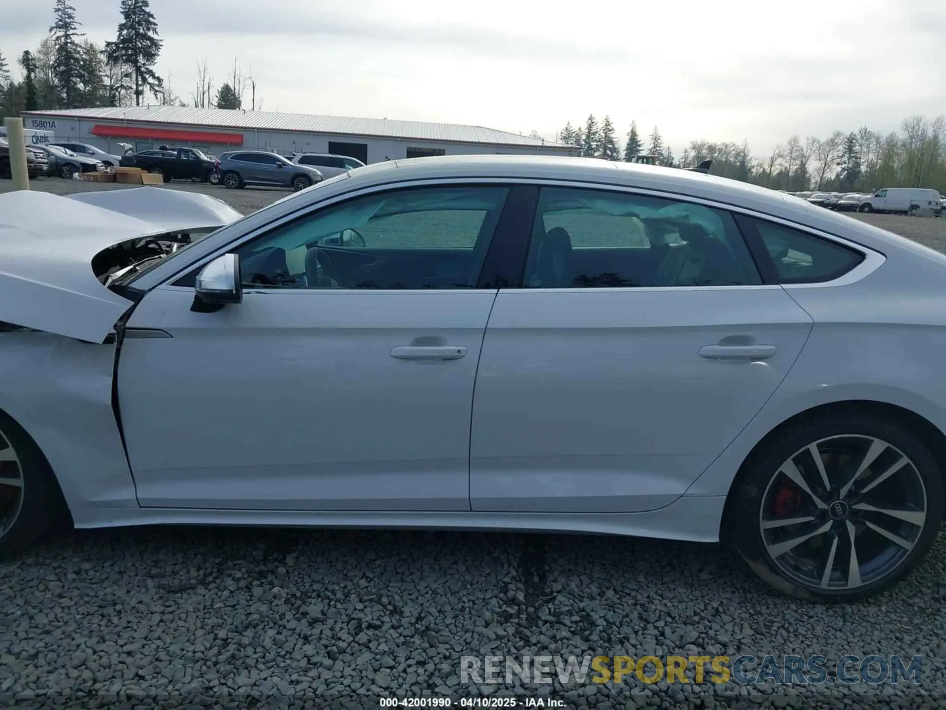 15 fotografías del automóvil dañado WAUC4CF50RA118382 AUDI S5 SPORTBACK 2024