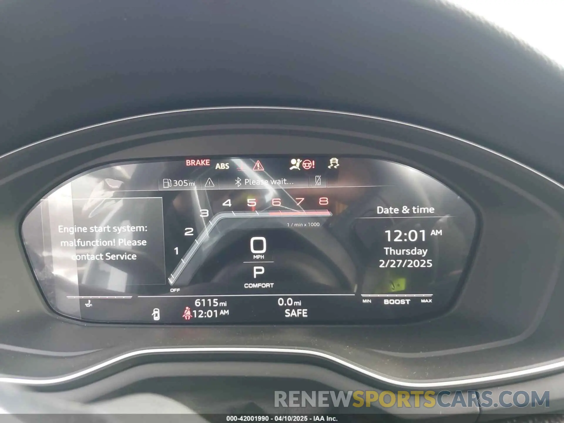 7 fotografías del automóvil dañado WAUC4CF50RA118382 AUDI S5 SPORTBACK 2024