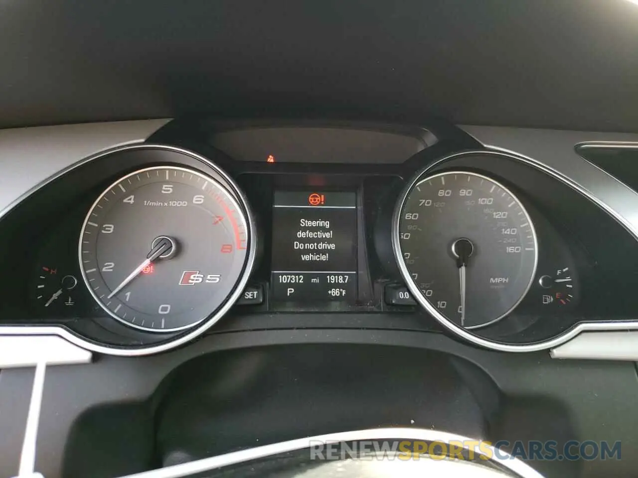 9 fotografías del automóvil dañado WAUCGAFR7FA046588 AUDI S5/RS5 2015