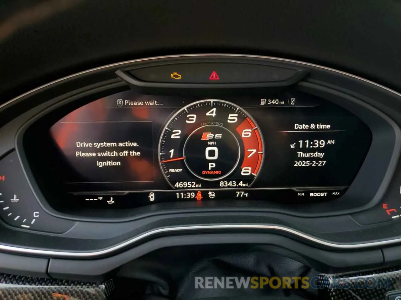 9 fotografías del automóvil dañado WAUB4CF54KA092113 AUDI S5/RS5 2019
