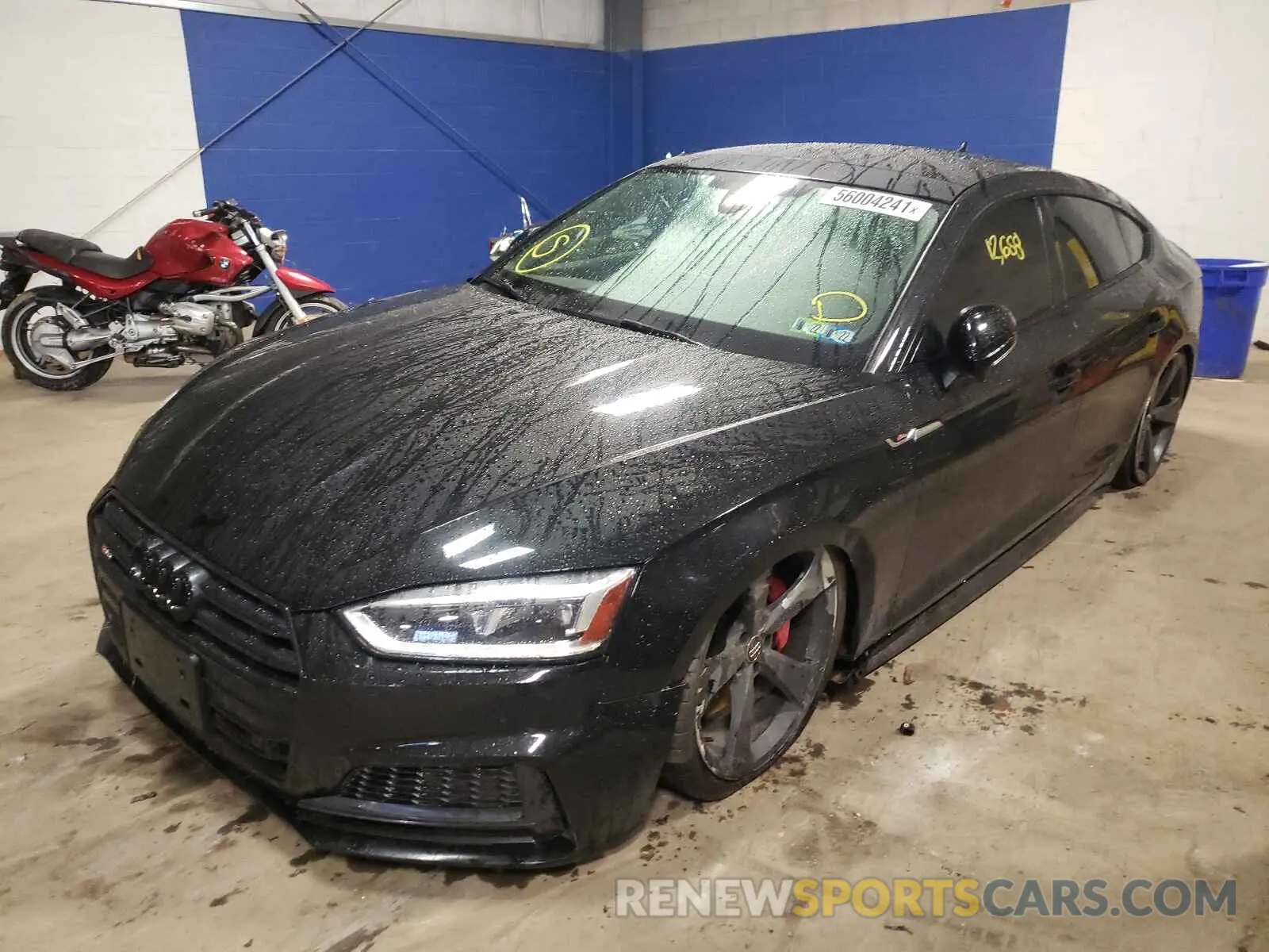 2 fotografías del automóvil dañado WAUB4CF59KA062685 AUDI S5/RS5 2019