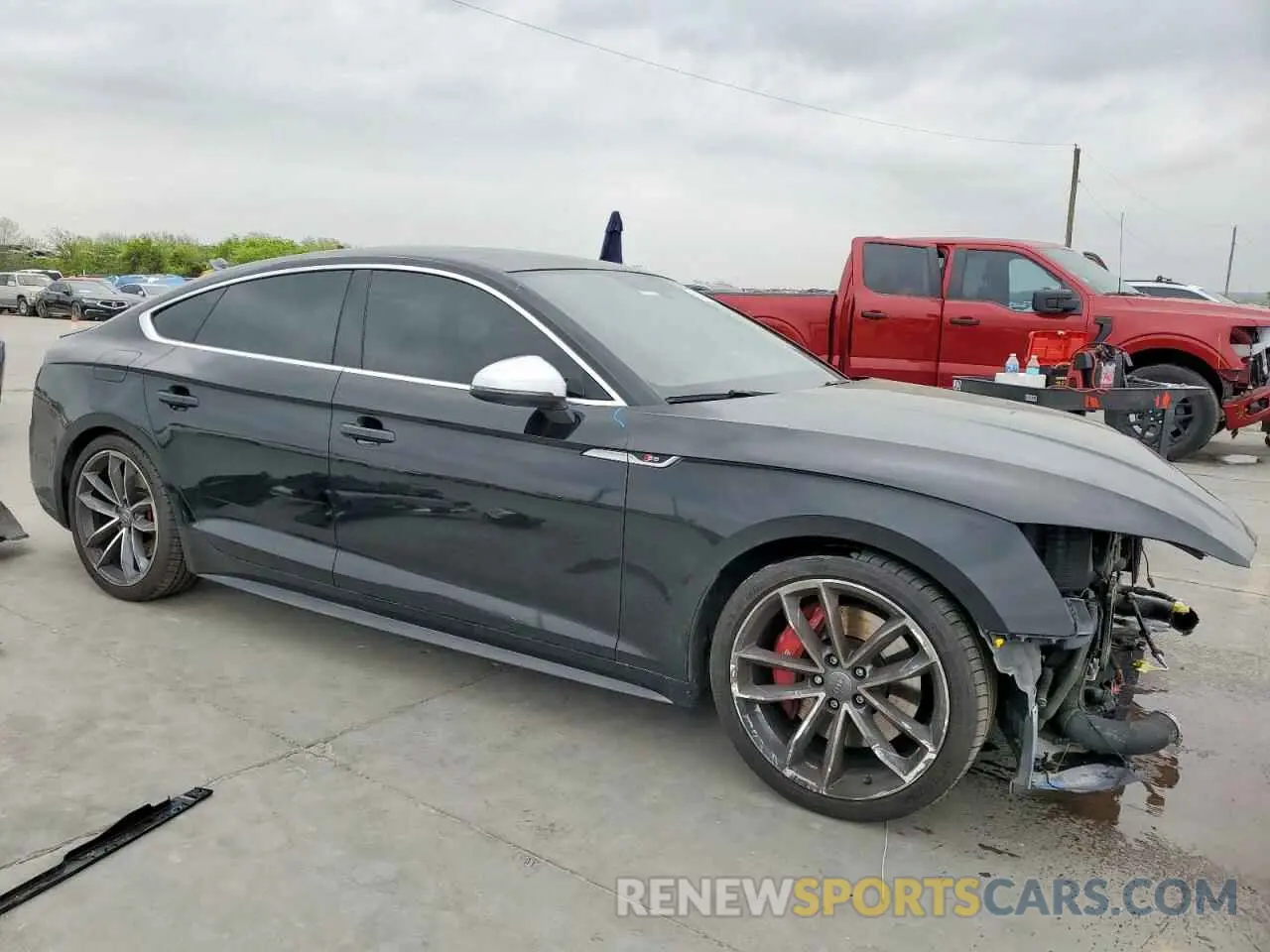 4 fotografías del automóvil dañado WAUC4CF54KA044826 AUDI S5/RS5 2019