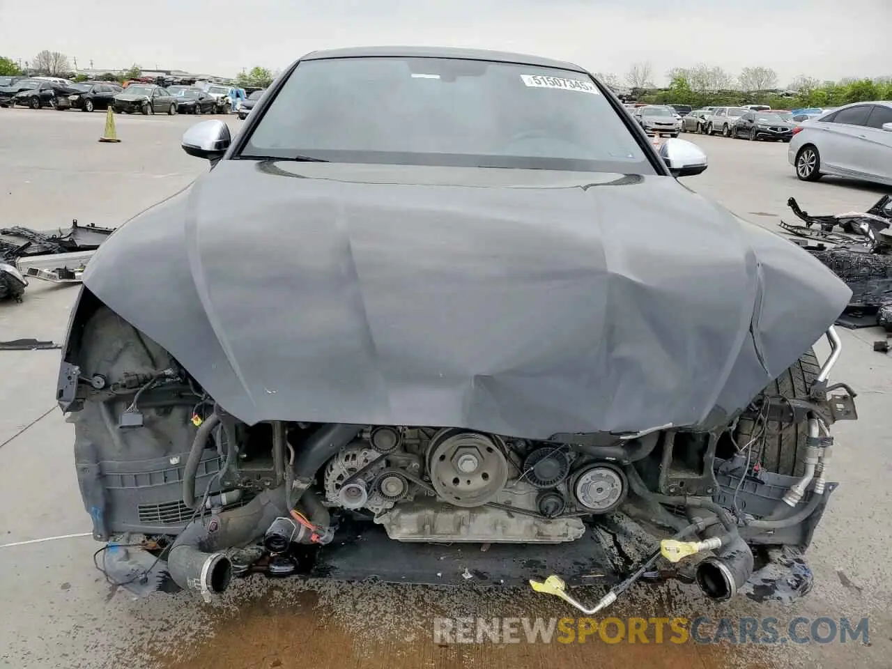 5 fotografías del automóvil dañado WAUC4CF54KA044826 AUDI S5/RS5 2019