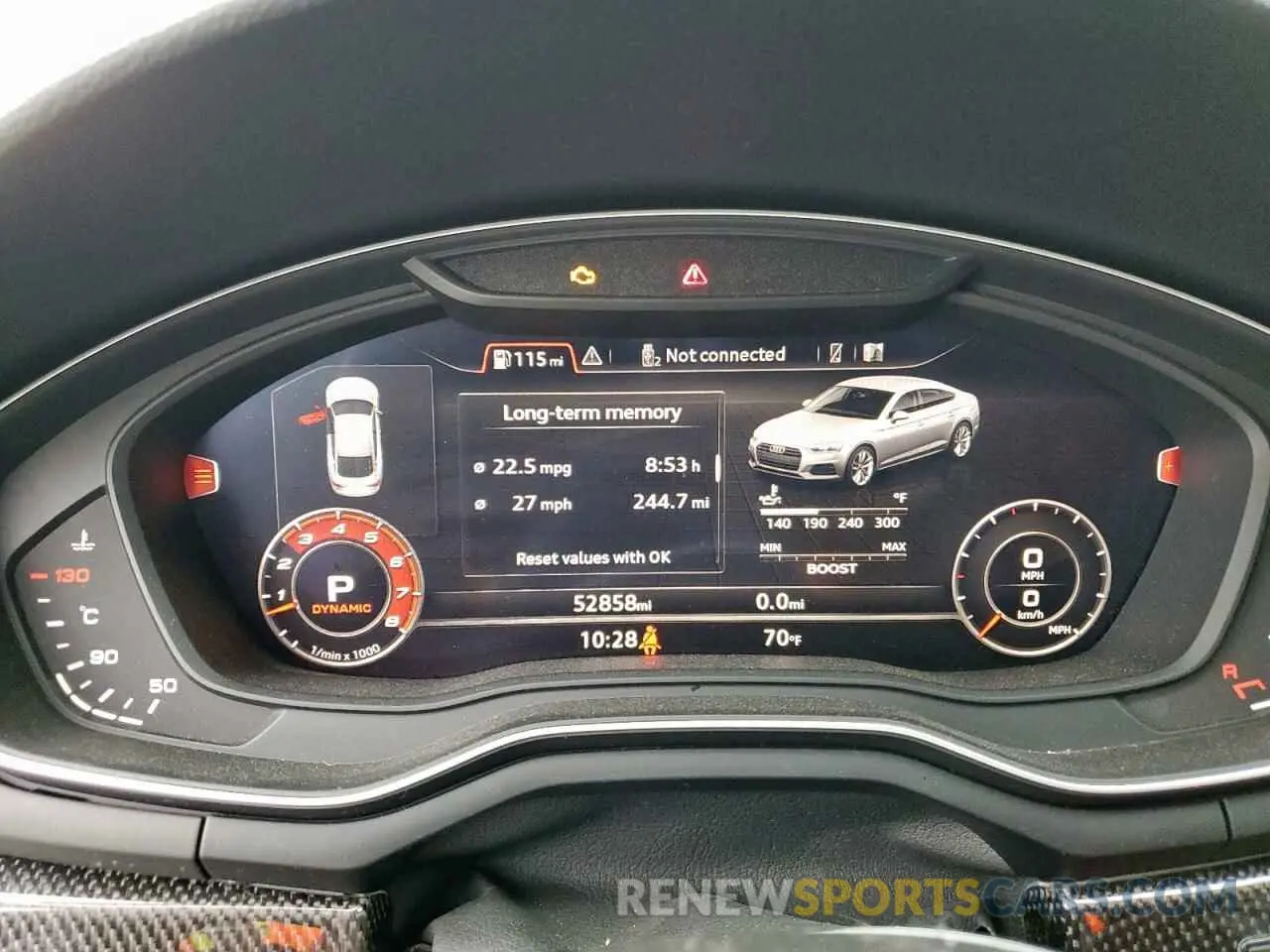 9 fotografías del automóvil dañado WAUC4CF54KA044826 AUDI S5/RS5 2019
