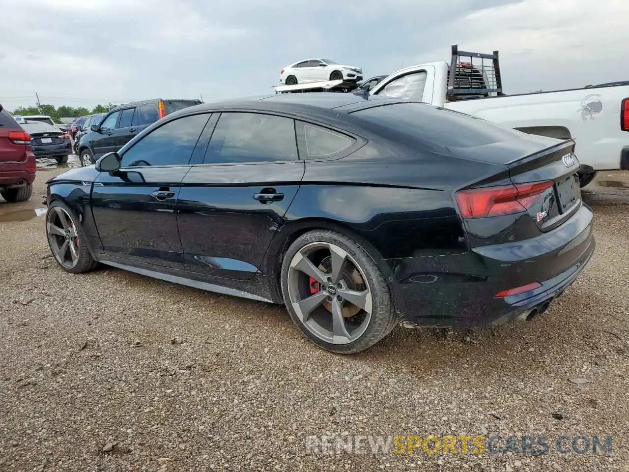 2 fotografías del automóvil dañado WAUC4CF5XKA006324 AUDI S5/RS5 2019