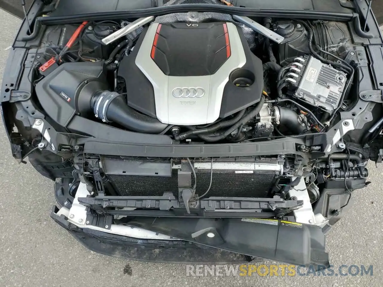 11 fotografías del automóvil dañado WAUP4AF52KA002306 AUDI S5/RS5 2019