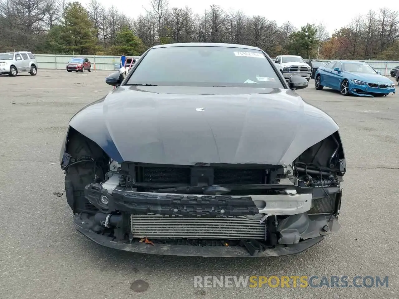 5 fotografías del automóvil dañado WAUP4AF52KA002306 AUDI S5/RS5 2019