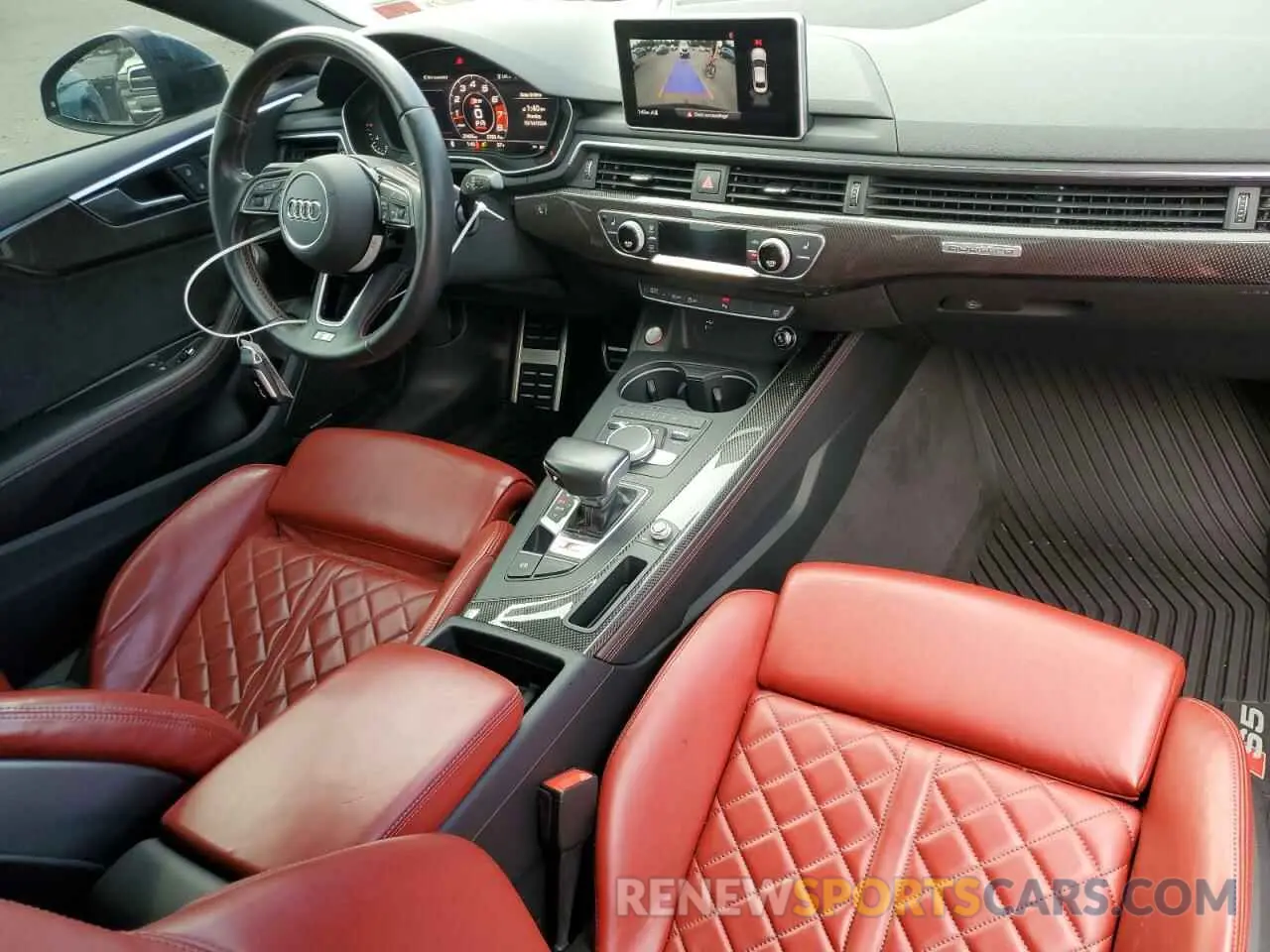 8 fotografías del automóvil dañado WAUP4AF52KA002306 AUDI S5/RS5 2019