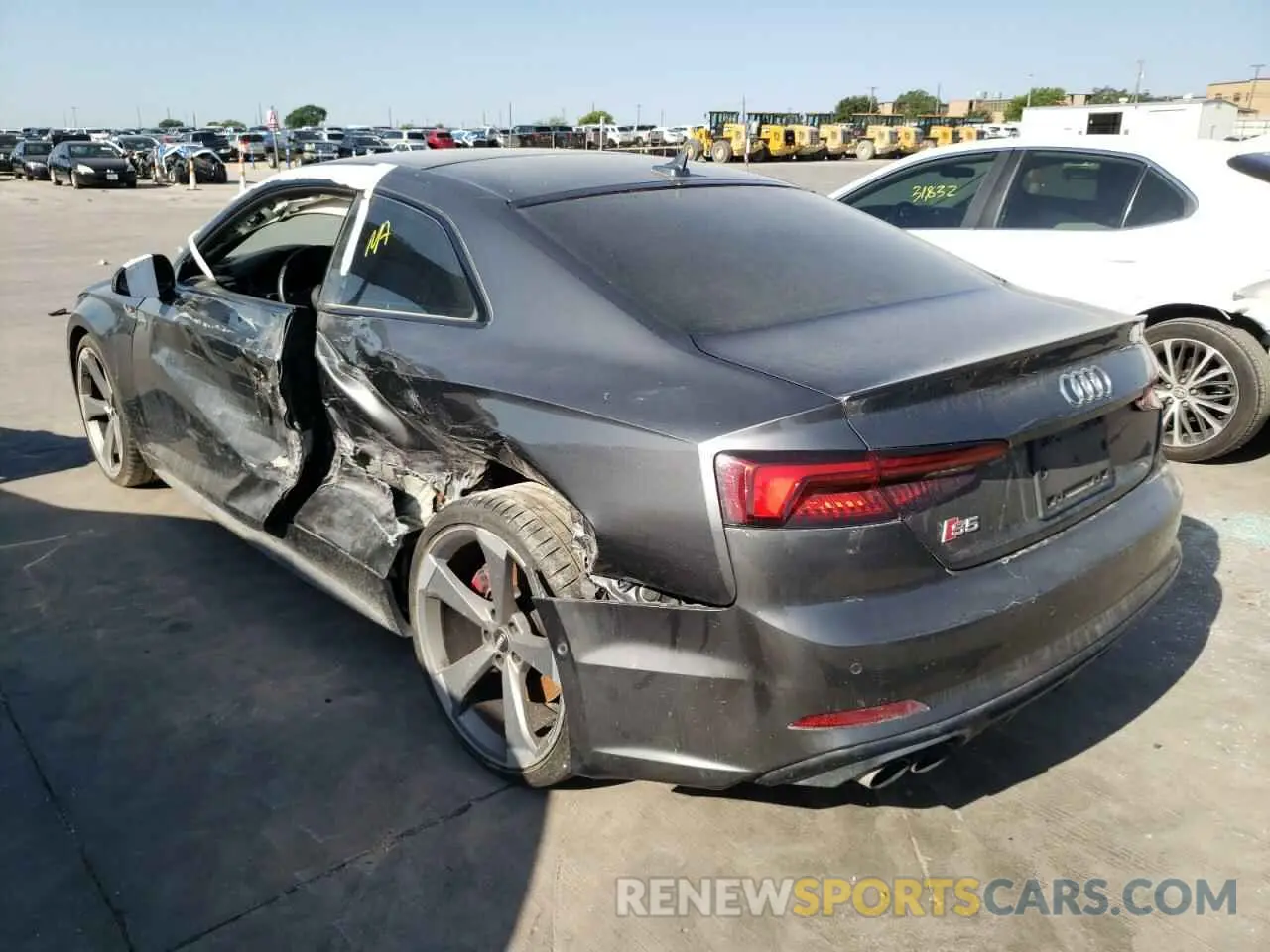 3 fotografías del automóvil dañado WAUR4AF57KA044530 AUDI S5/RS5 2019