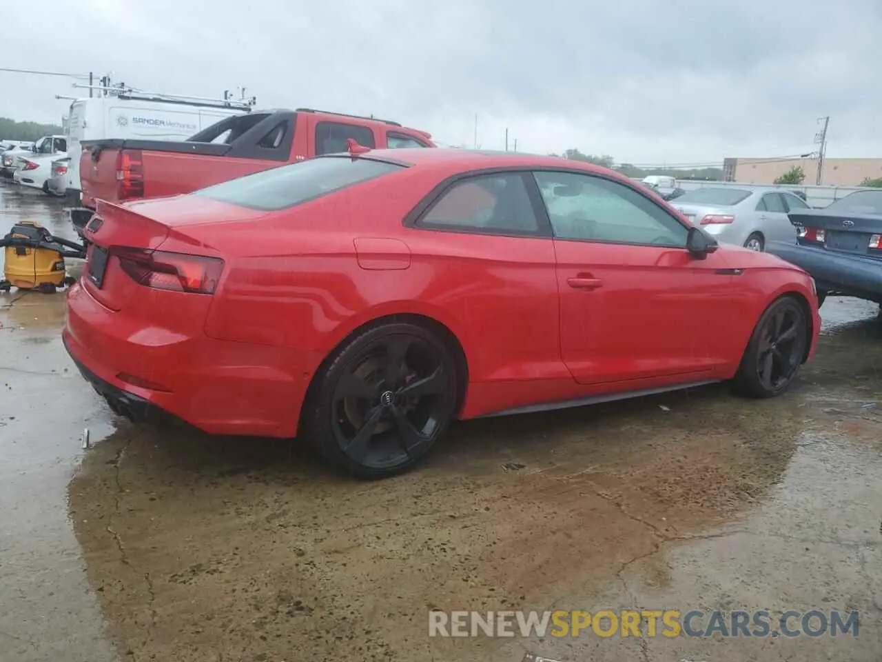 3 fotografías del automóvil dañado WAUR4AF57KA061571 AUDI S5/RS5 2019