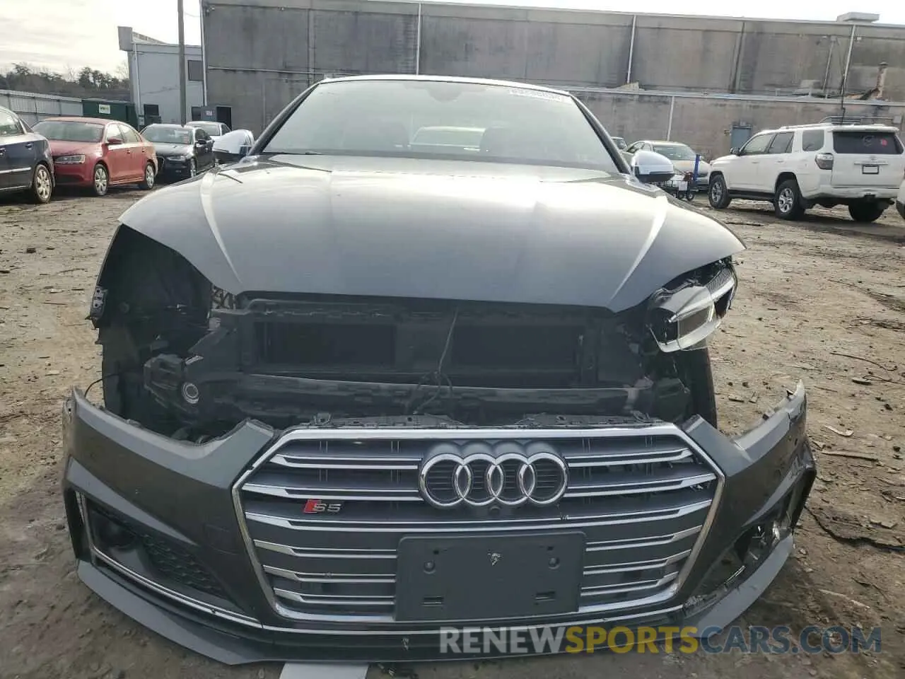 5 fotografías del automóvil dañado WAUR4AF58KA061529 AUDI S5/RS5 2019