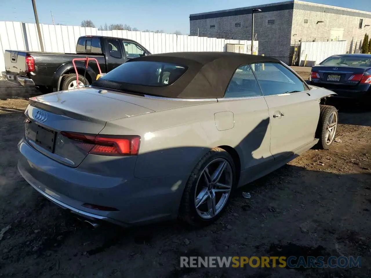 3 fotografías del automóvil dañado WAUY4GF50KN001168 AUDI S5/RS5 2019