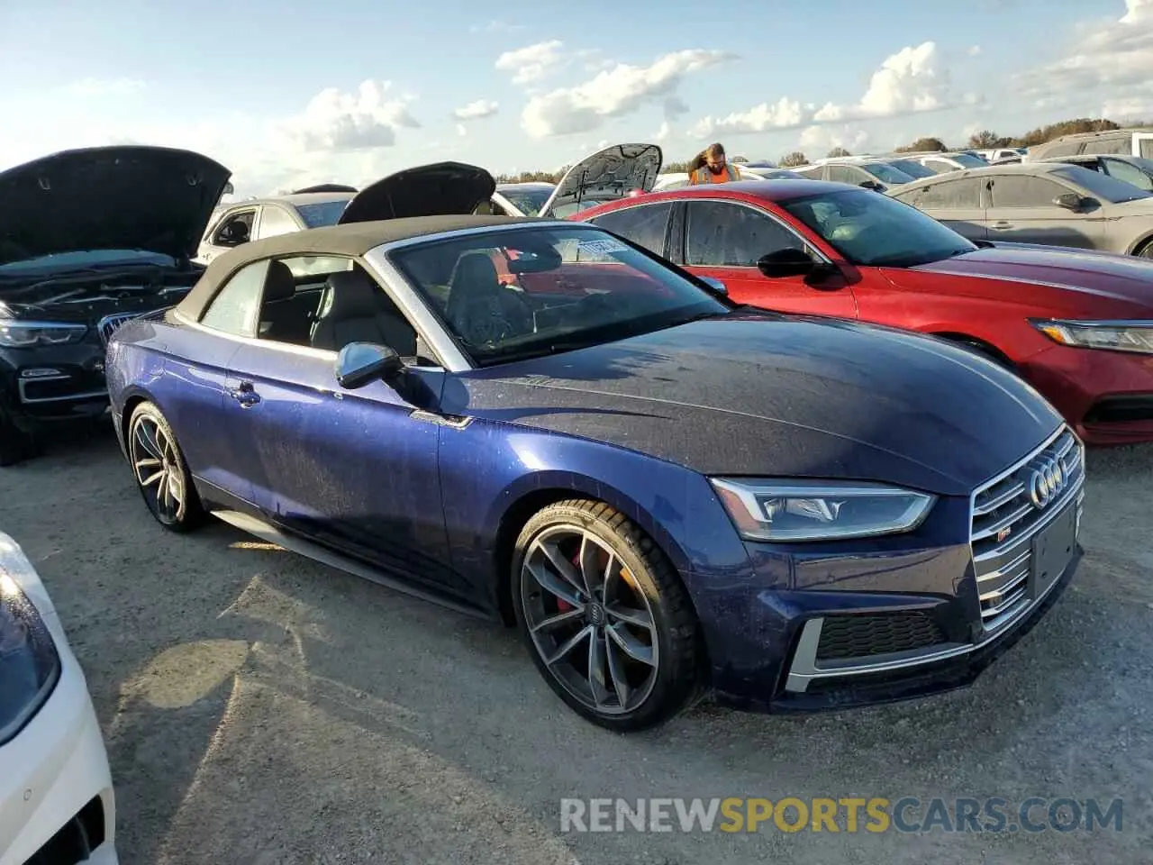 4 fotografías del automóvil dañado WAUY4GF5XKN011061 AUDI S5/RS5 2019
