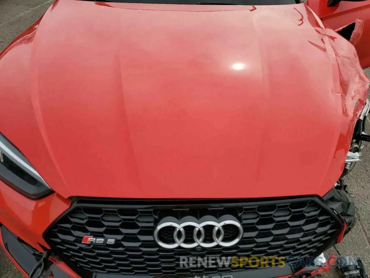 12 fotografías del automóvil dañado WUABWCF50KA903230 AUDI S5/RS5 2019