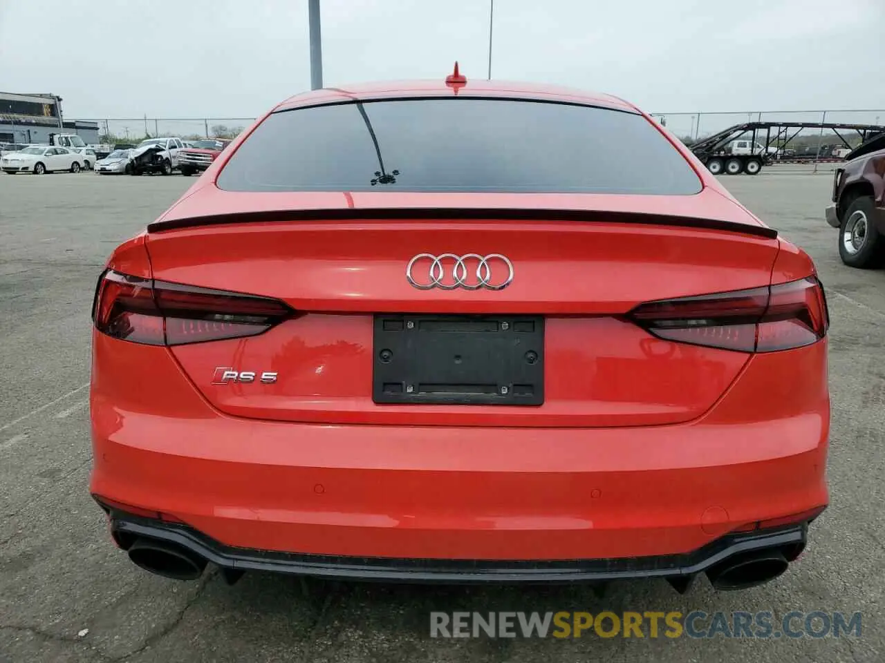 6 fotografías del automóvil dañado WUABWCF50KA903230 AUDI S5/RS5 2019