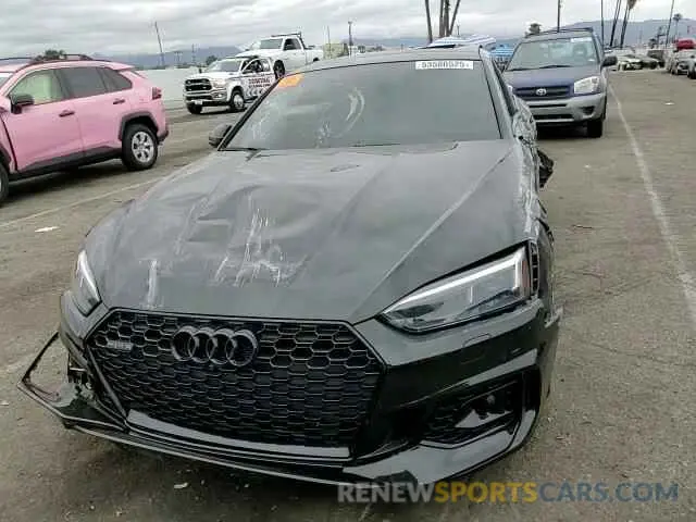 10 fotografías del automóvil dañado WUABWCF51KA902832 AUDI S5/RS5 2019