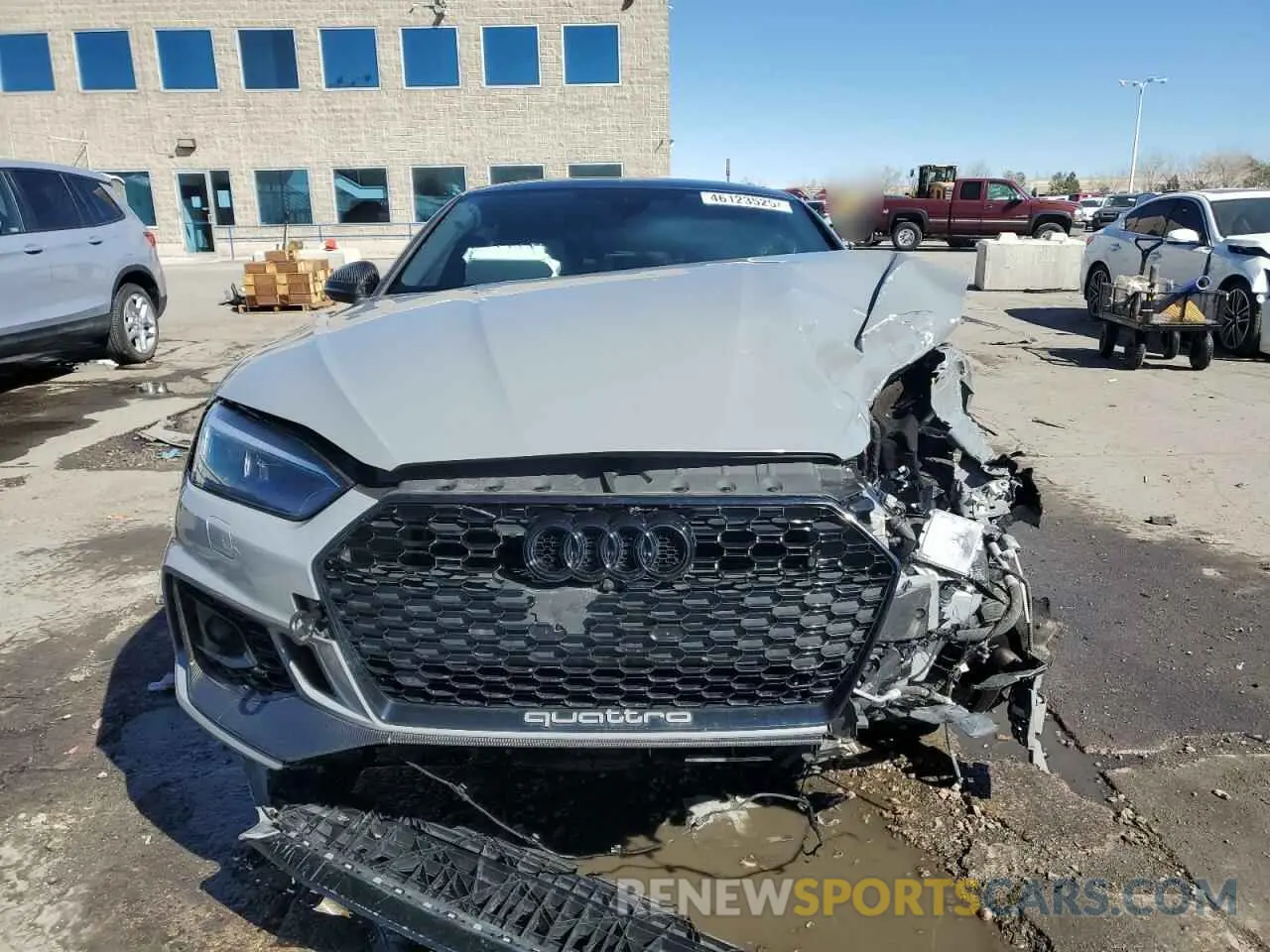 5 fotografías del automóvil dañado WUABWCF52KA903181 AUDI S5/RS5 2019