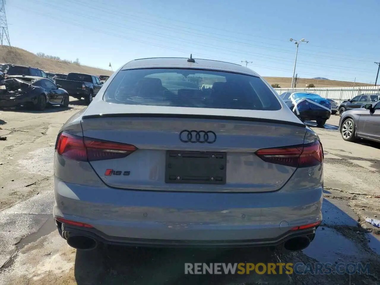 6 fotografías del automóvil dañado WUABWCF52KA903181 AUDI S5/RS5 2019
