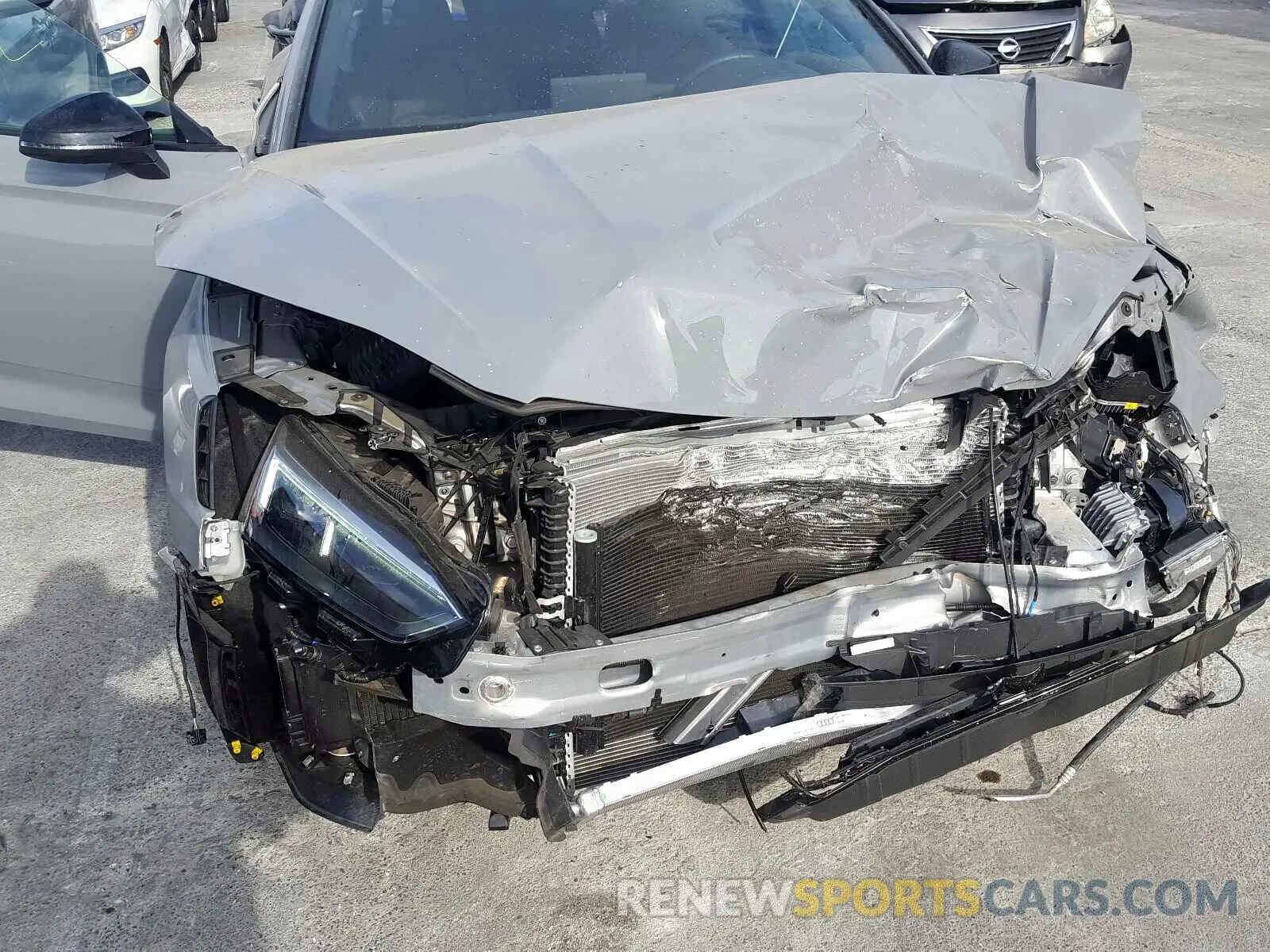 9 fotografías del automóvil dañado WUABWCF59KA901119 AUDI S5/RS5 2019