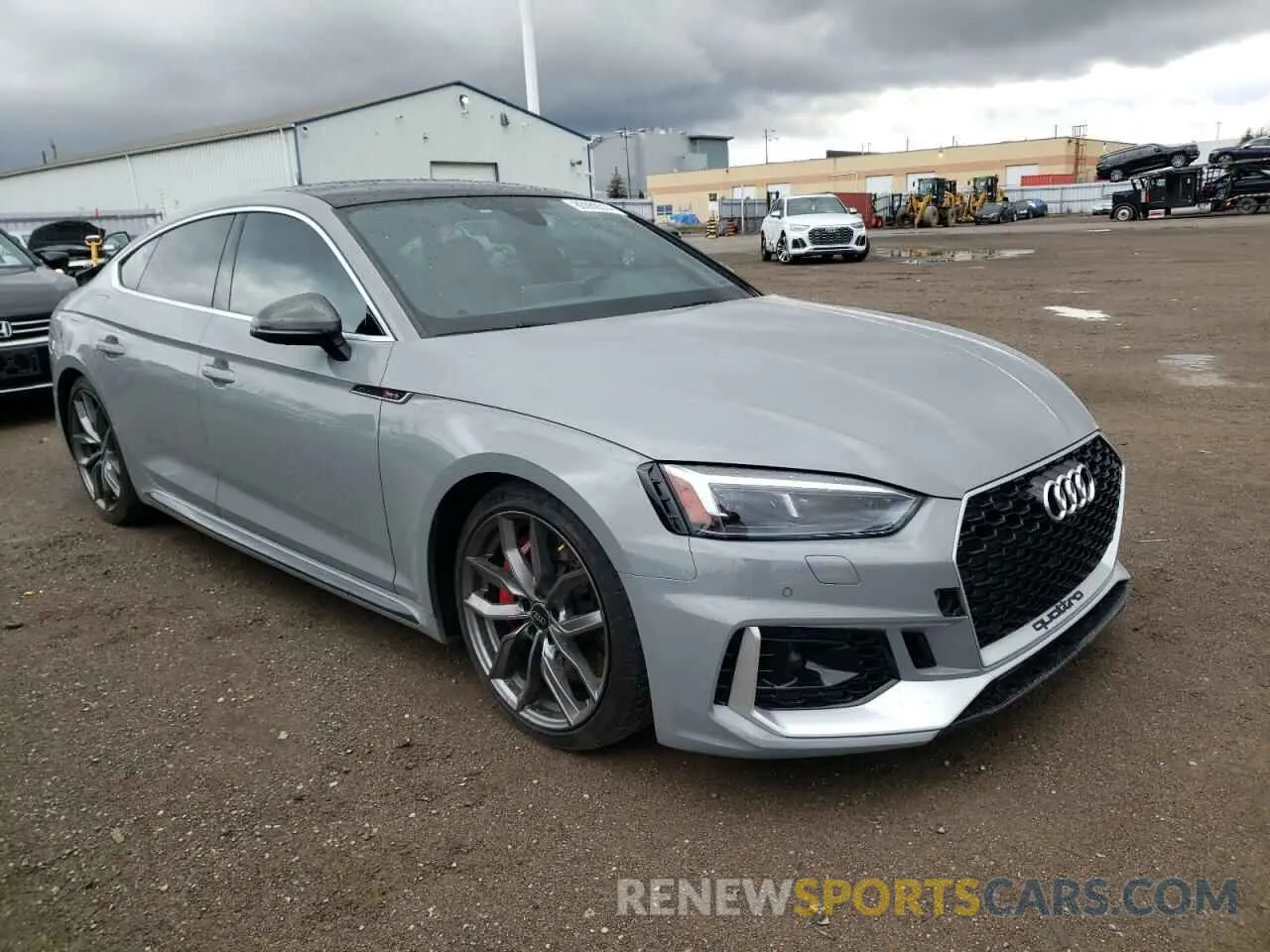 4 fotografías del automóvil dañado WUACWCF53KA900519 AUDI S5/RS5 2019