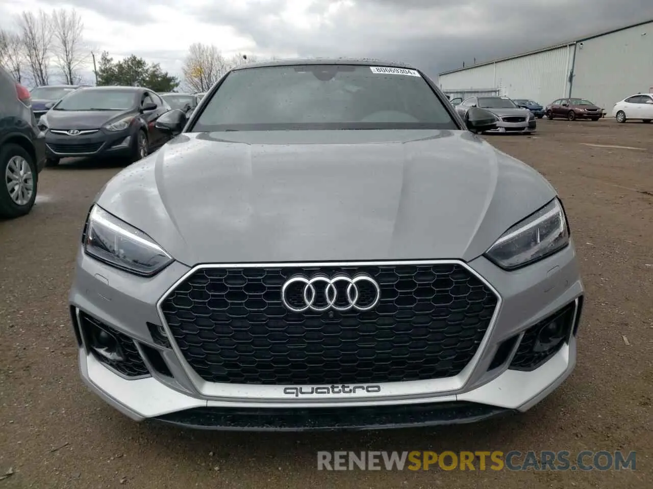 5 fotografías del automóvil dañado WUACWCF53KA900519 AUDI S5/RS5 2019