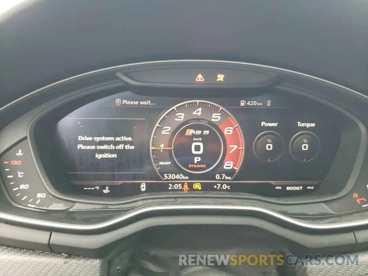 9 fotografías del automóvil dañado WUACWCF53KA900519 AUDI S5/RS5 2019