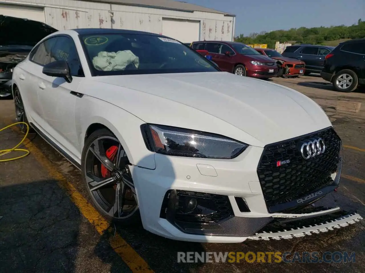 1 fotografías del automóvil dañado WUACWCF57KA903844 AUDI S5/RS5 2019