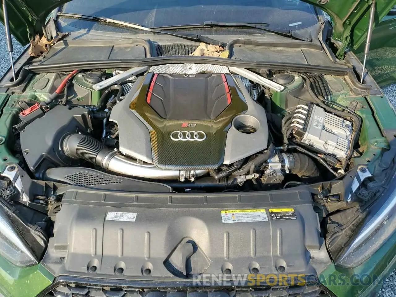 11 fotografías del automóvil dañado WUAPWAF54KA904035 AUDI S5/RS5 2019